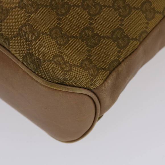 GUCCI GG Canvas Shoulder Bag Brown 109097 Auth 49074 - Picture 15 of 16